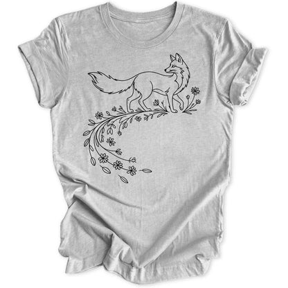 Blumen Fuchs Unisex T-Shirt - Wild Spirit