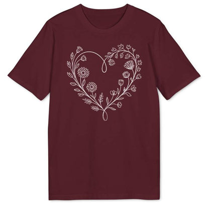 Blumenherz Bio T-Shirt - Wild Spirit