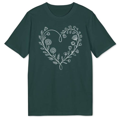 Blumenherz Bio T-Shirt - Wild Spirit