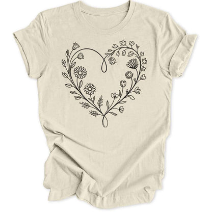 Blumenherz Unisex T-Shirt - Wild Spirit