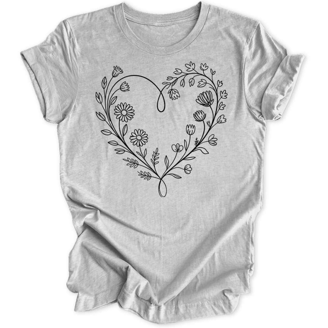 Blumenherz Unisex T-Shirt - Wild Spirit