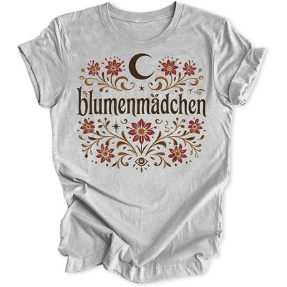Blumenmädchen Mond Unisex T-Shirt - Wild Spirit