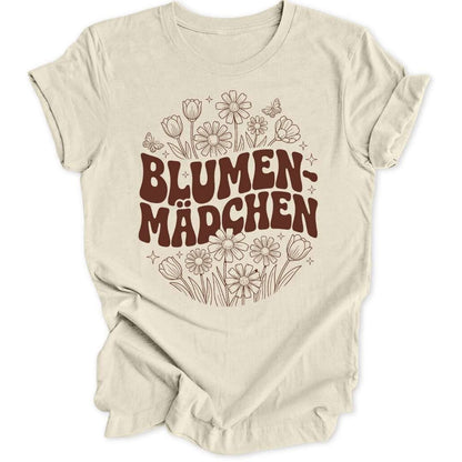 Blumenmädchen Unisex T-Shirt - Wild Spirit