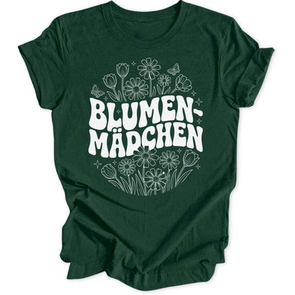 Blumenmädchen Unisex T-Shirt - Wild Spirit