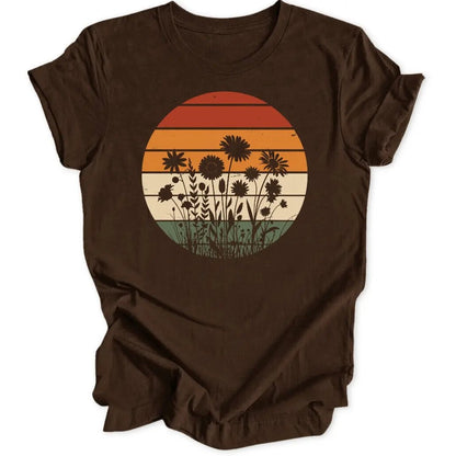 Blumenstreifen Unisex T-Shirt - Wild Spirit