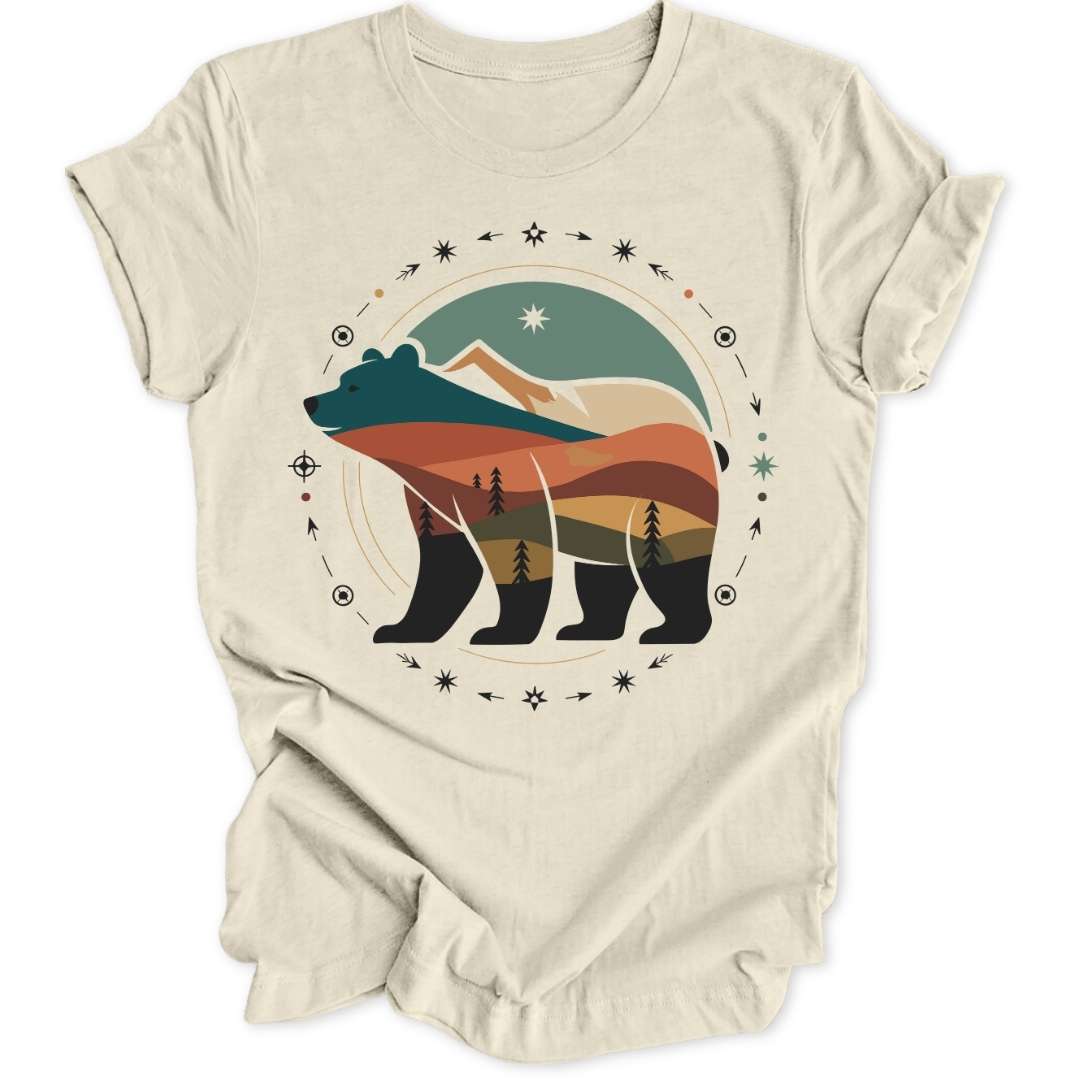 Boho Bear Unisex T-Shirt - Wild Spirit