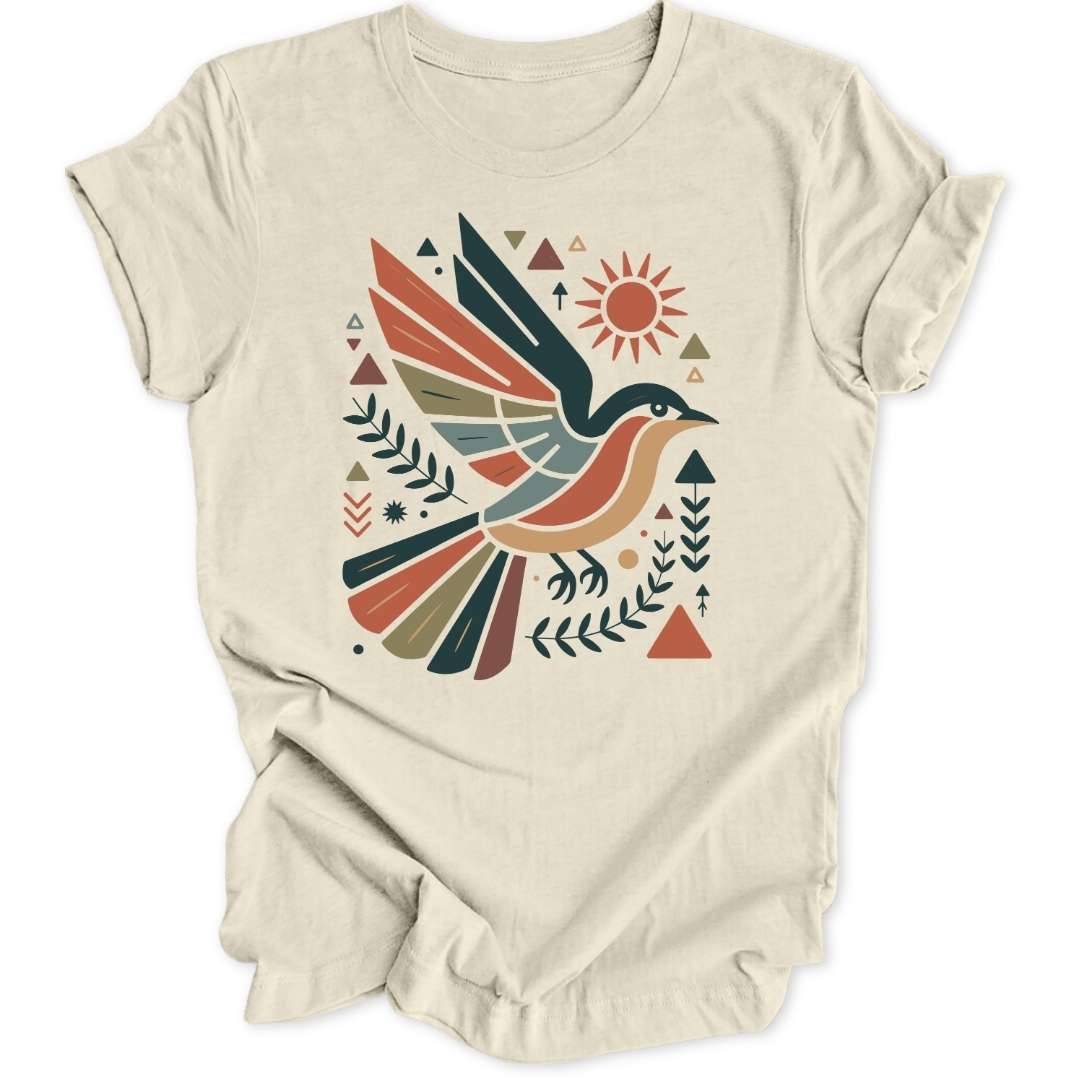 Boho Bird Unisex T-Shirt - Wild Spirit