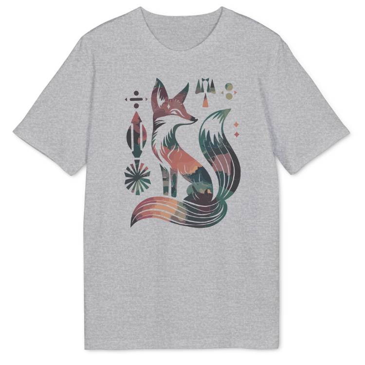 Boho Fox Bio T-Shirt - Wild Spirit