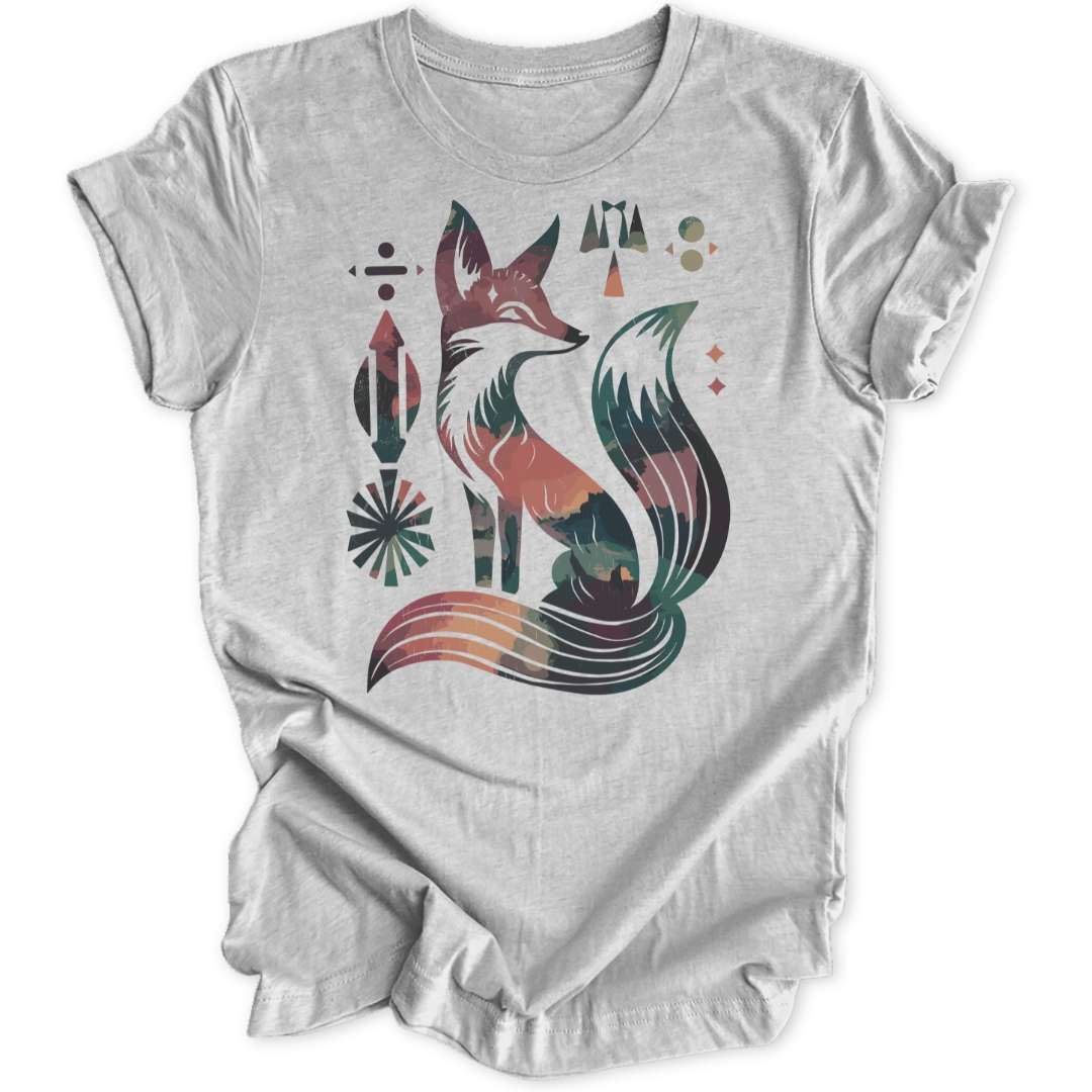 Boho Fox T-Shirt T-Shirt Sport Grey / S