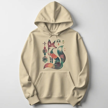 Boho Fox Unisex Hoodie - Wild Spirit
