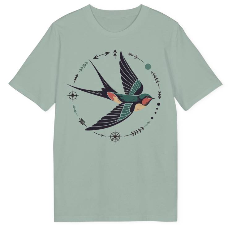 Boho Schwalbe Bio T-Shirt - Wild Spirit