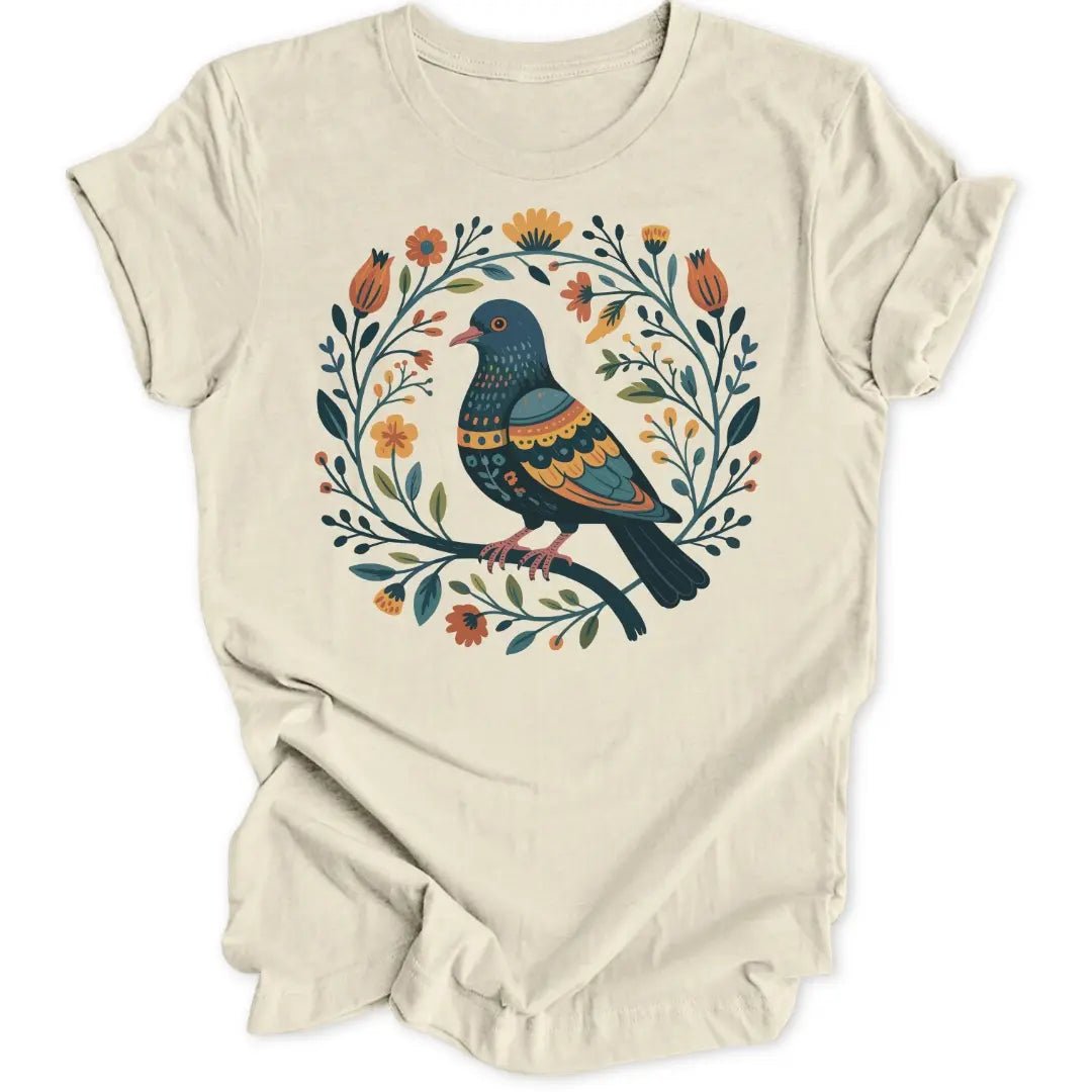 Boho Taube Unisex T-Shirt - Wild Spirit
