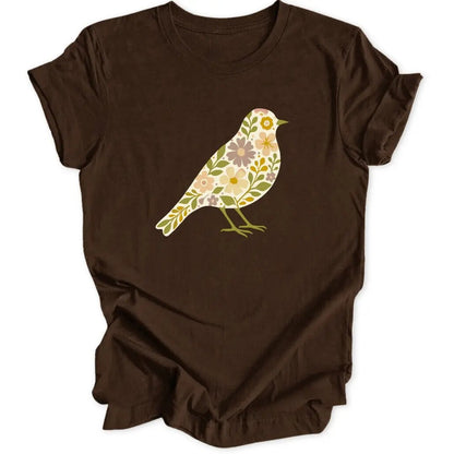 Botanical Bird Unisex T-Shirt - Wild Spirit