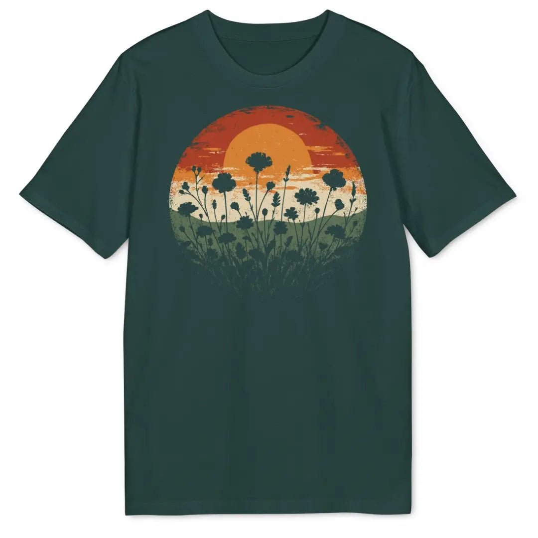Botanical Sunset Bio T-Shirt - Wild Spirit