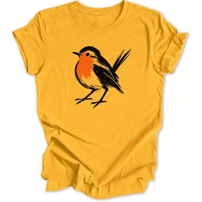 Brush Robin Unisex T-Shirt - Wild Spirit