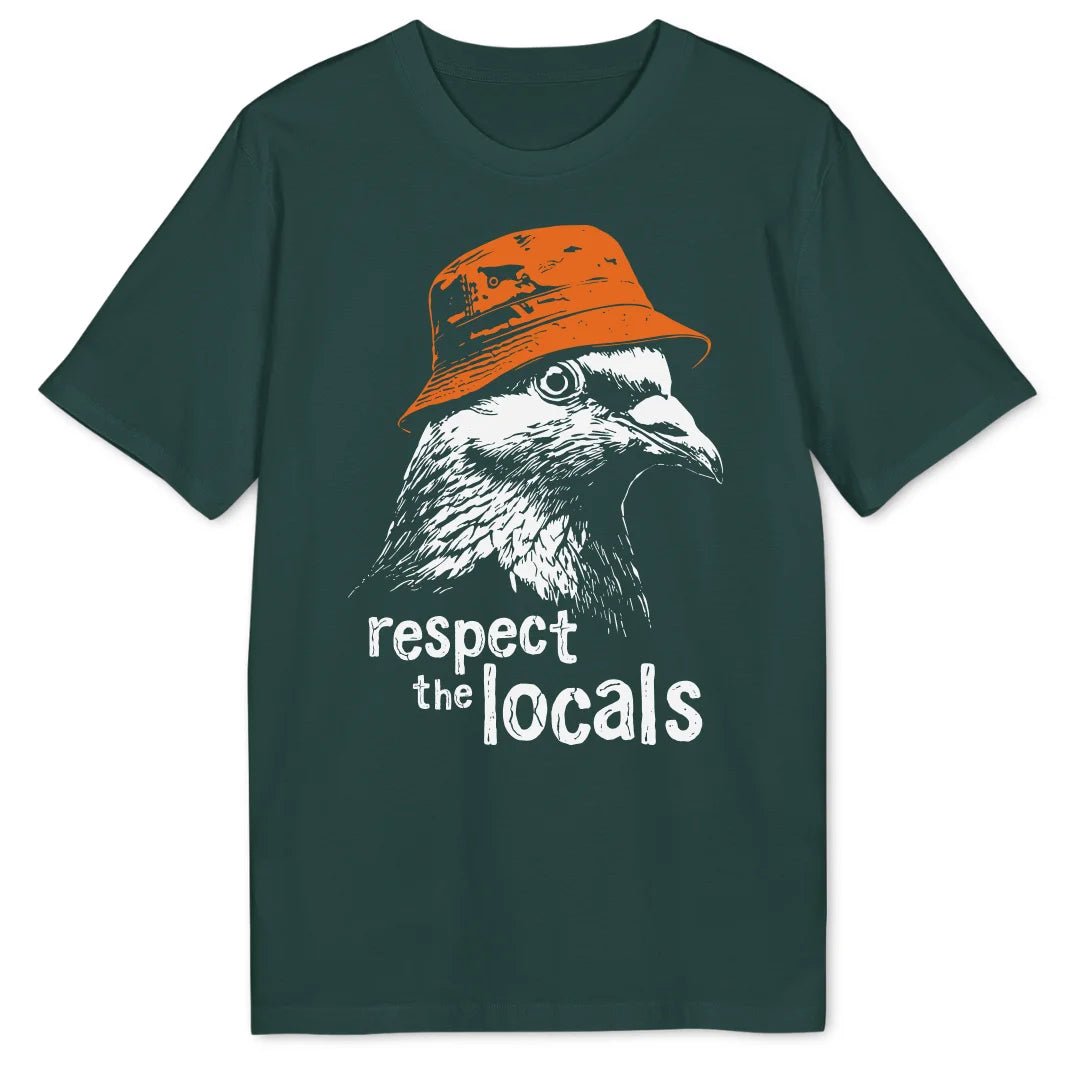 Bucket Hat Pigeon Bio T-Shirt - Wild Spirit