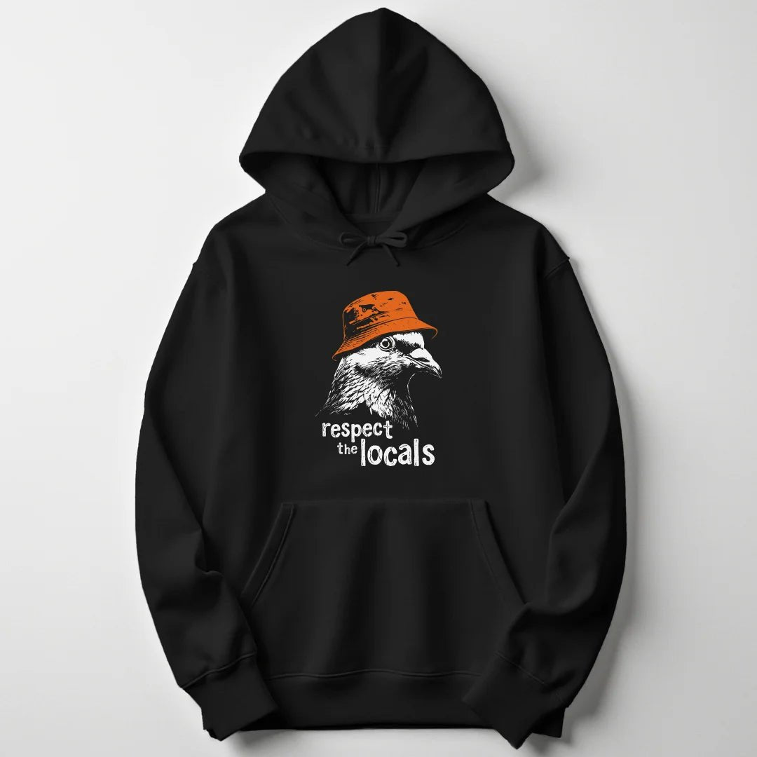 Bucket Hat Pigeon Unisex Hoodie - Wild Spirit