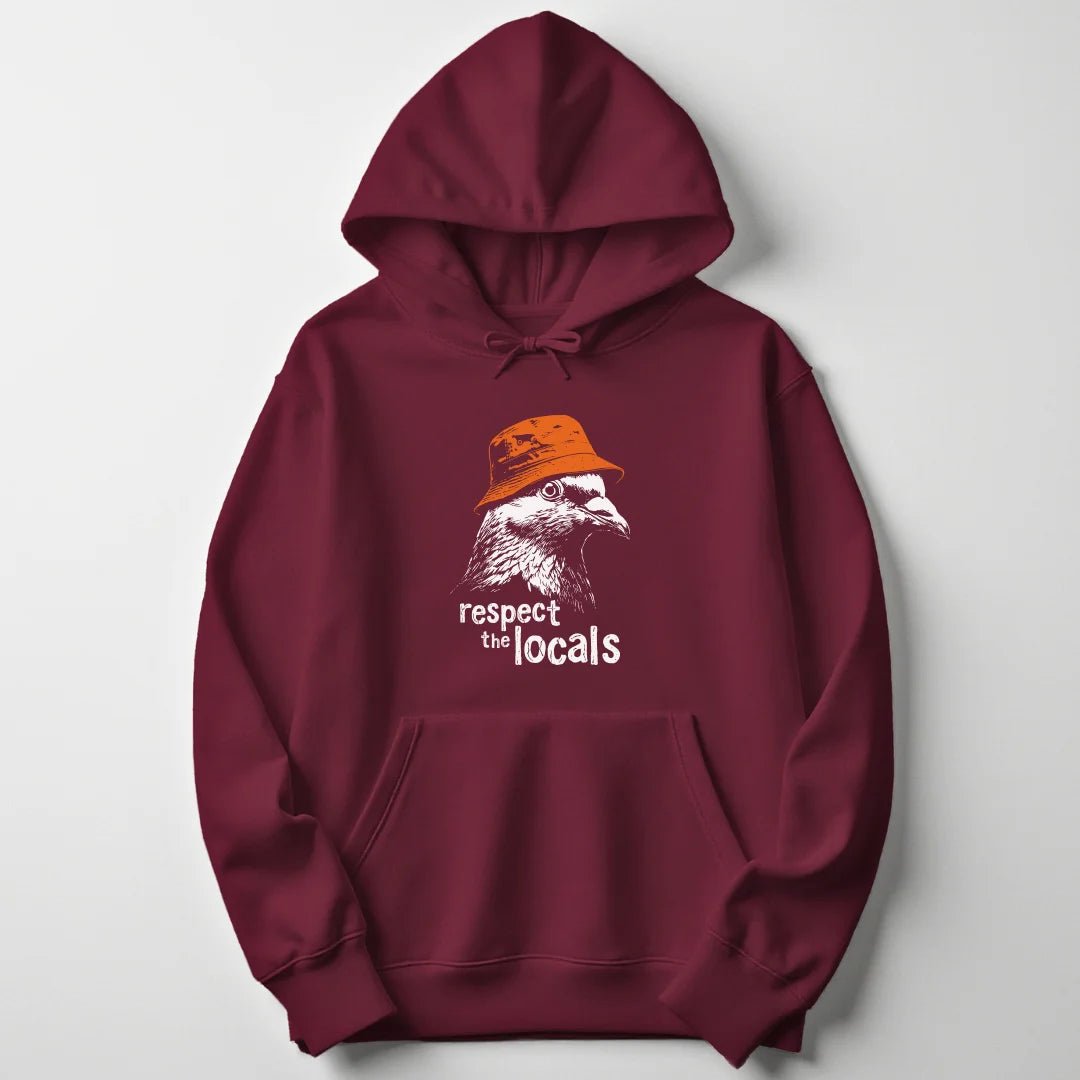 Bucket Hat Pigeon Unisex Hoodie - Wild Spirit