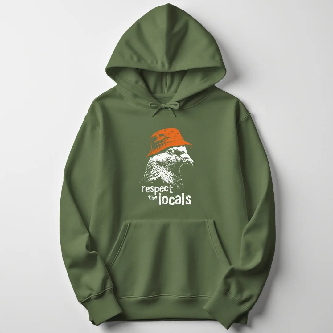 Bucket Hat Pigeon Unisex Hoodie - Wild Spirit