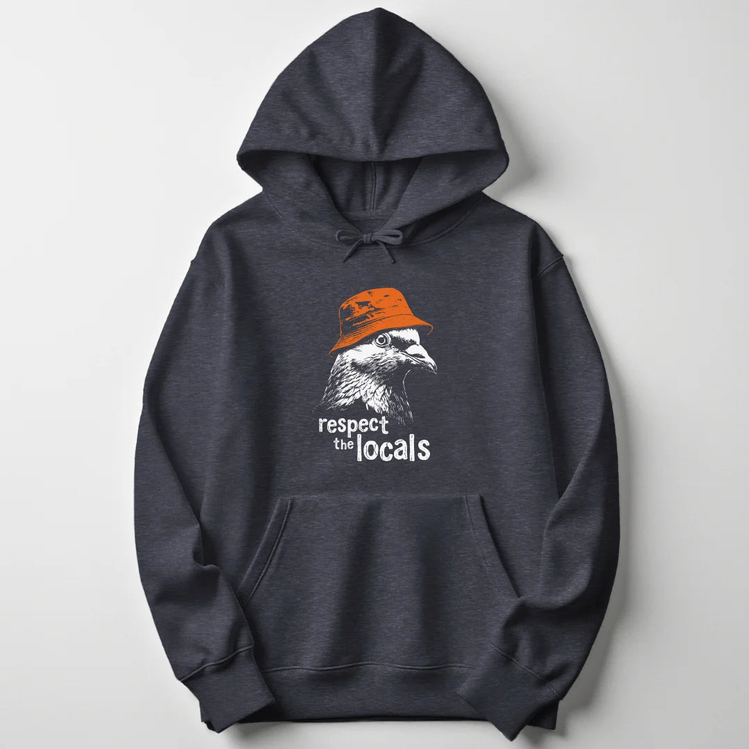 Bucket Hat Pigeon Unisex Hoodie - Wild Spirit