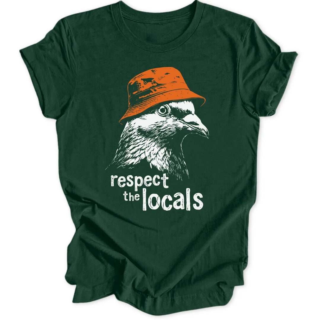 Bucket Hat Pigeon Unisex T-Shirt - Wild Spirit