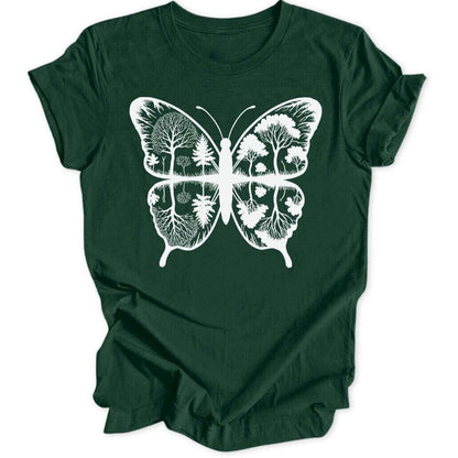 Butterfly Mirror Unisex T-Shirt - Wild Spirit