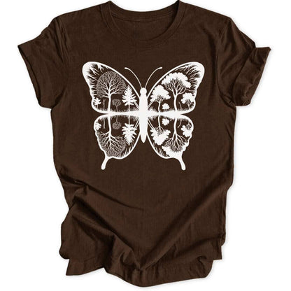 Butterfly Mirror Unisex T-Shirt - Wild Spirit