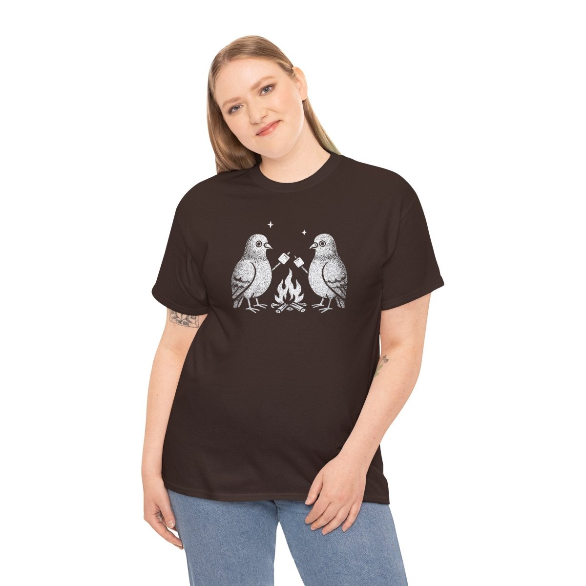 Campfire Birds Unisex T-Shirt - Wild Spirit