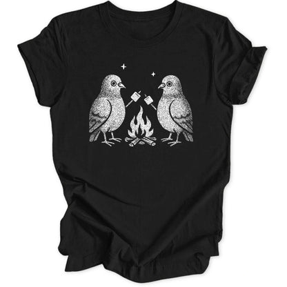 Campfire Birds Unisex T-Shirt - Wild Spirit