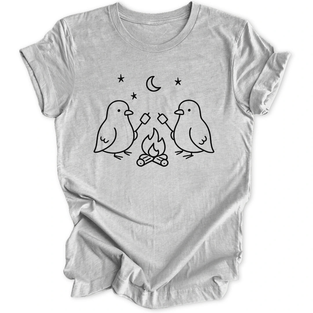 Campfire Pigeons Unisex T-Shirt - Wild Spirit