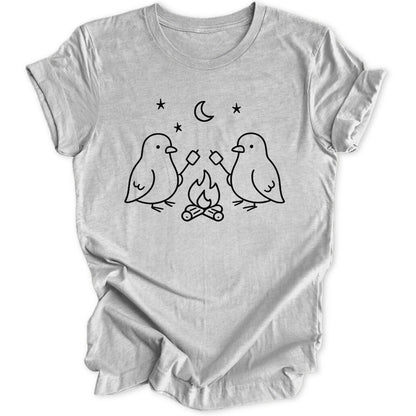 Campfire Pigeons Unisex T-Shirt - Wild Spirit