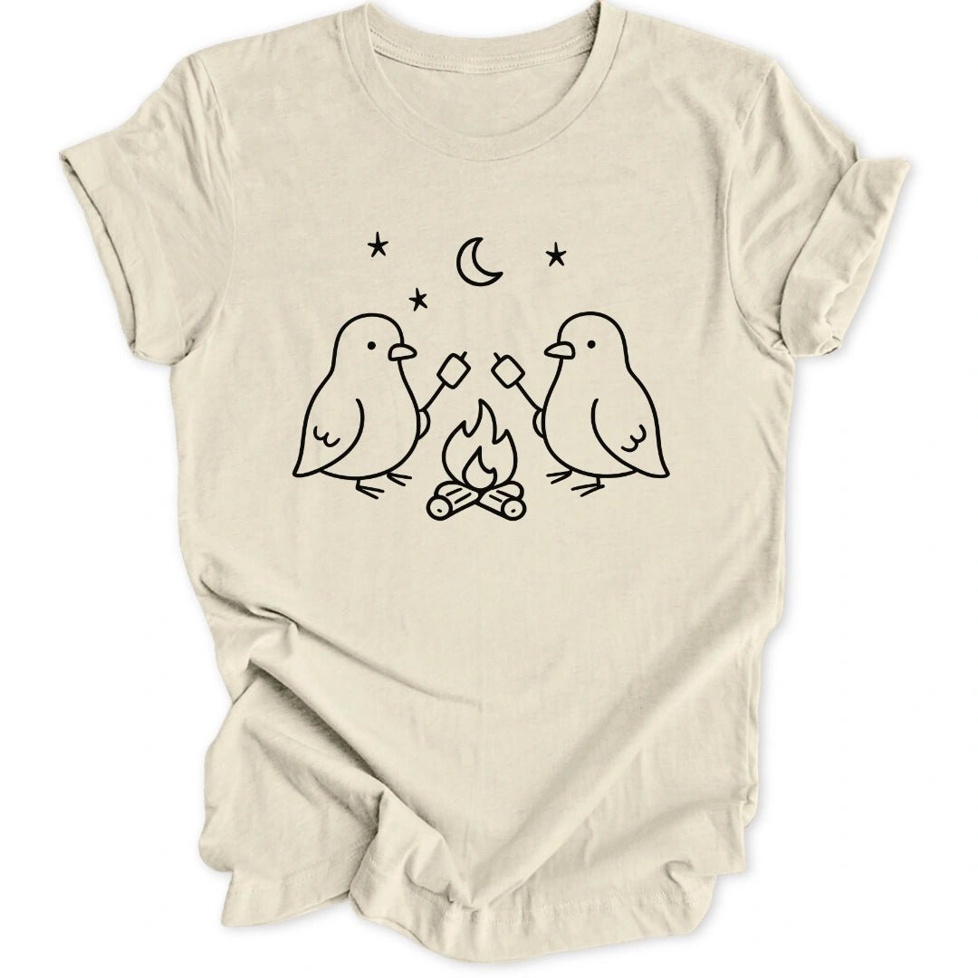 Campfire Pigeons Unisex T-Shirt - Wild Spirit