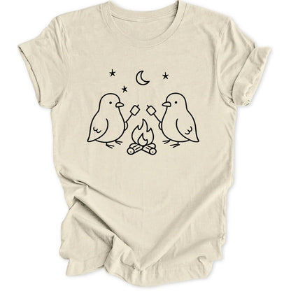Campfire Pigeons Unisex T-Shirt - Wild Spirit