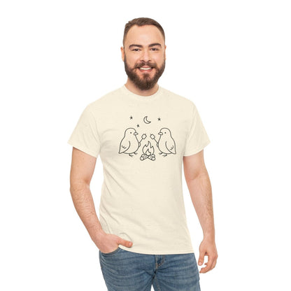 Campfire Pigeons Unisex T-Shirt - Wild Spirit