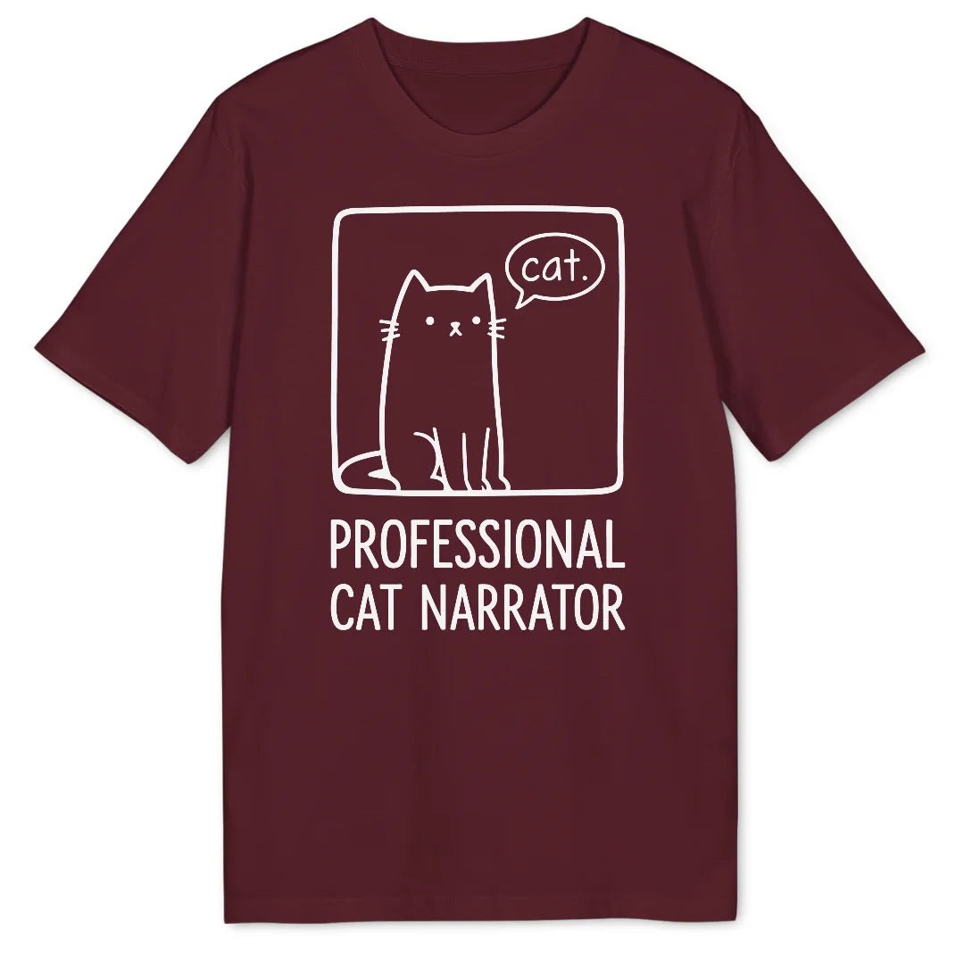 Cat Narrator Doodle Bio T-Shirt - Wild Spirit