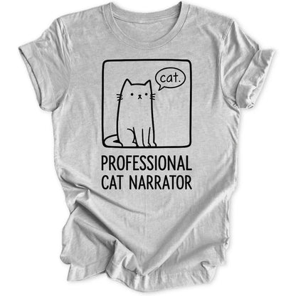 Cat Narrator Doodle Unisex T-Shirt - Wild Spirit