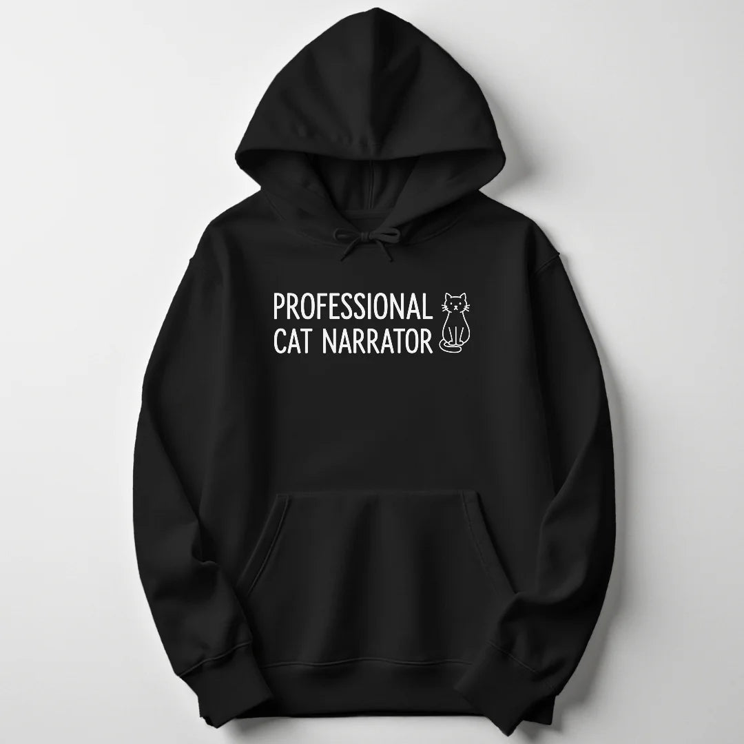 Cat Narrator Icon Unisex Hoodie - Wild Spirit