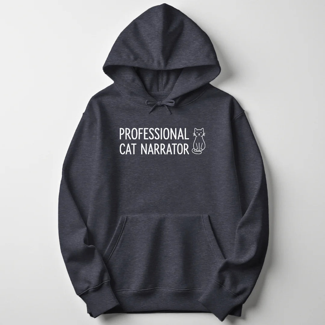 Cat Narrator Icon Unisex Hoodie - Wild Spirit