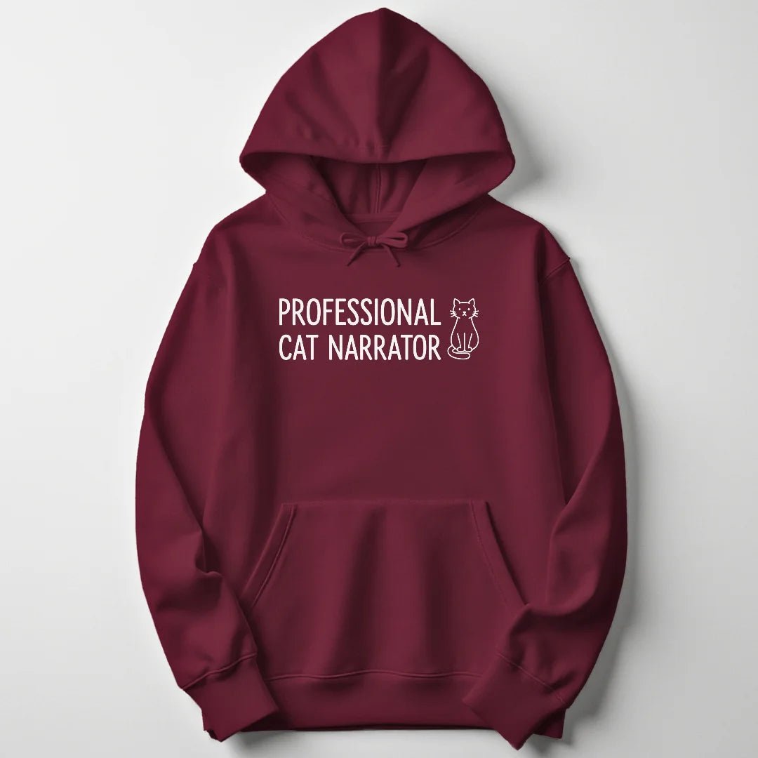 Cat Narrator Icon Unisex Hoodie - Wild Spirit