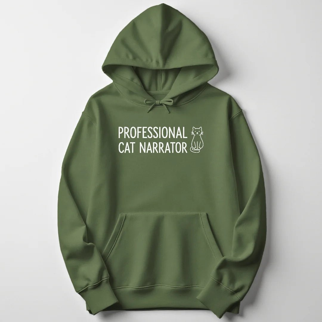 Cat Narrator Icon Unisex Hoodie - Wild Spirit