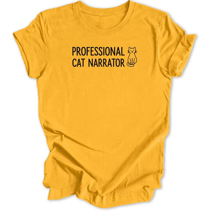Cat Narrator Icon Unisex T-Shirt - Wild Spirit