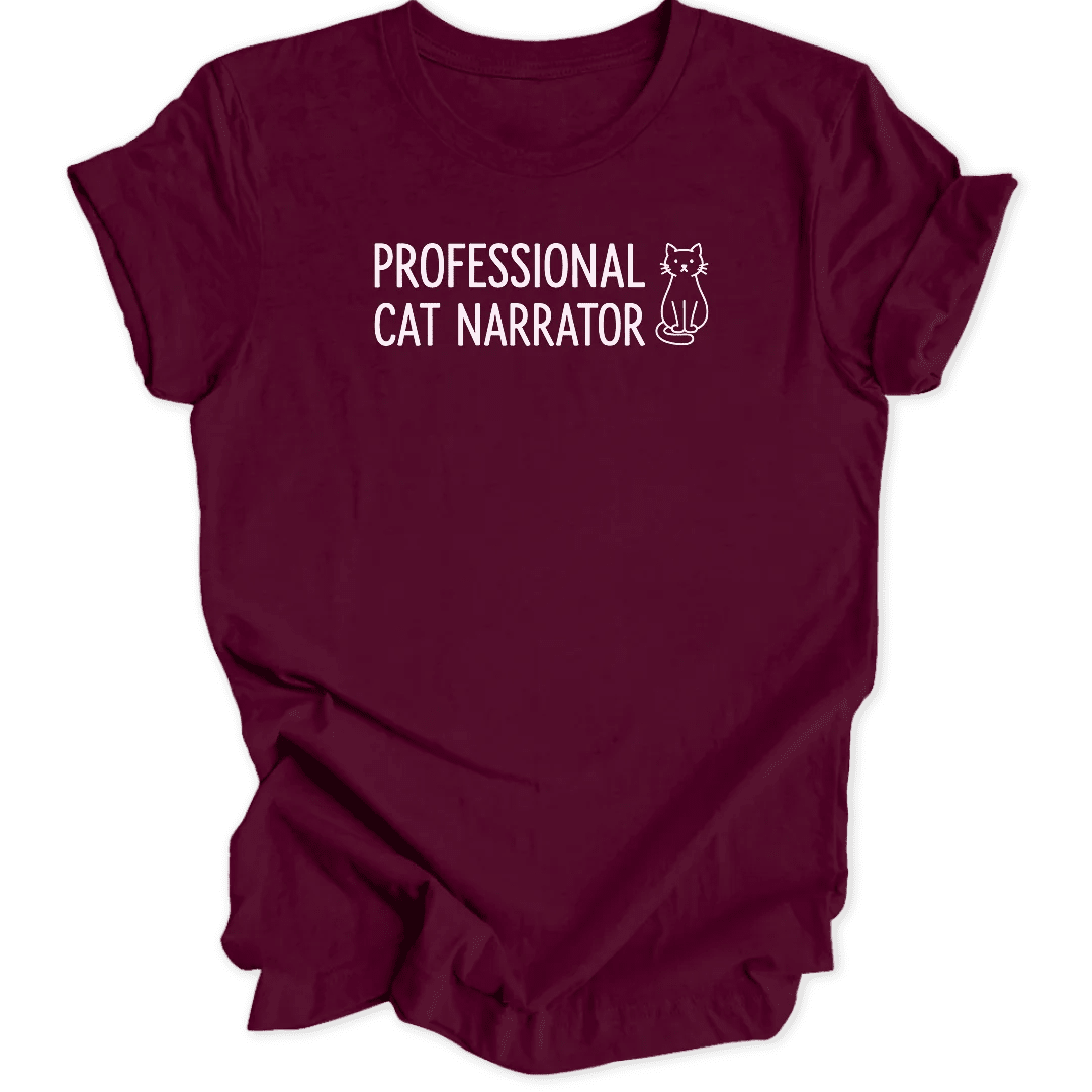 Cat Narrator Icon Unisex T-Shirt - Wild Spirit