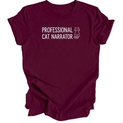 Cat Narrator Icon Unisex T-Shirt - Wild Spirit