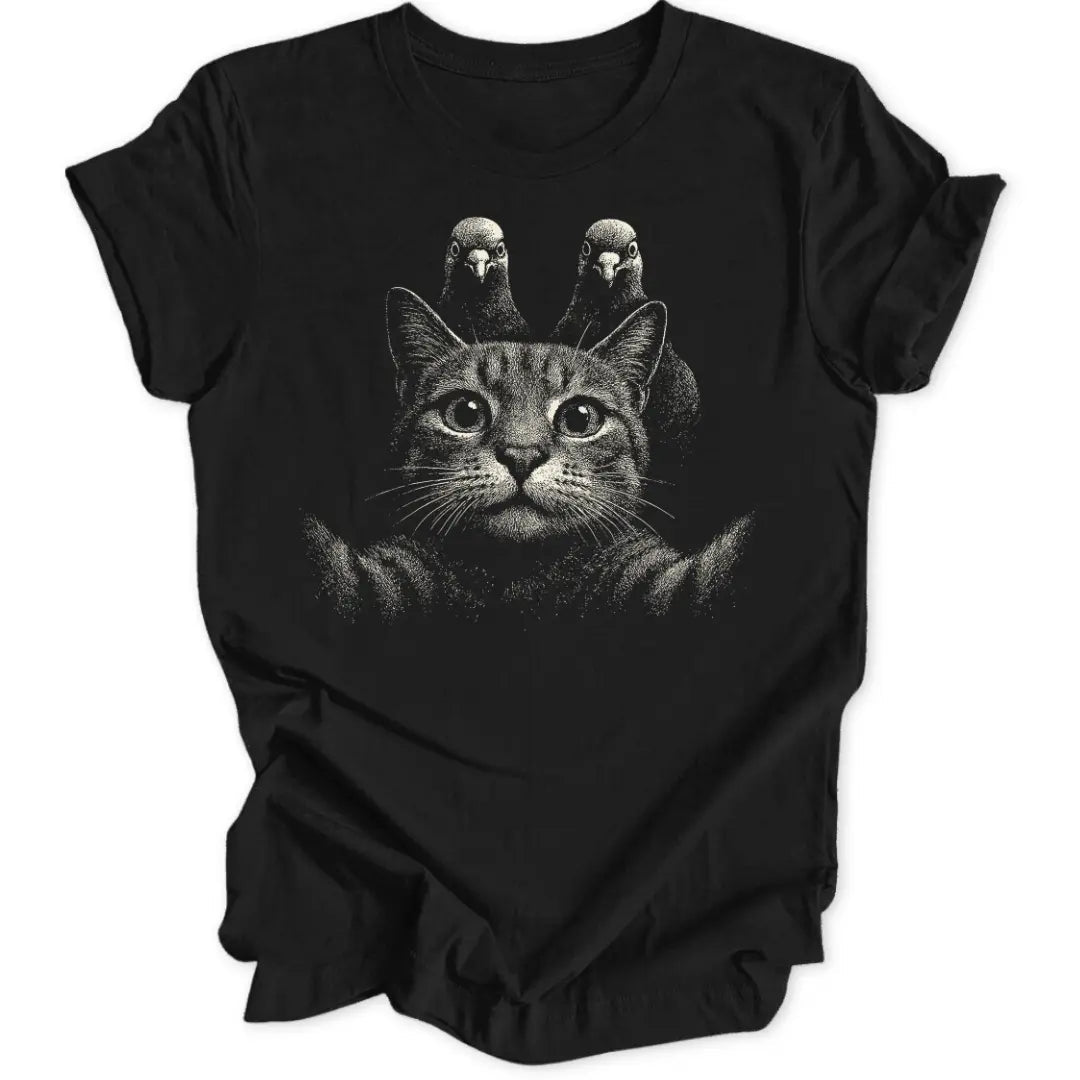 Cat Selfie Unisex T-Shirt - Wild Spirit