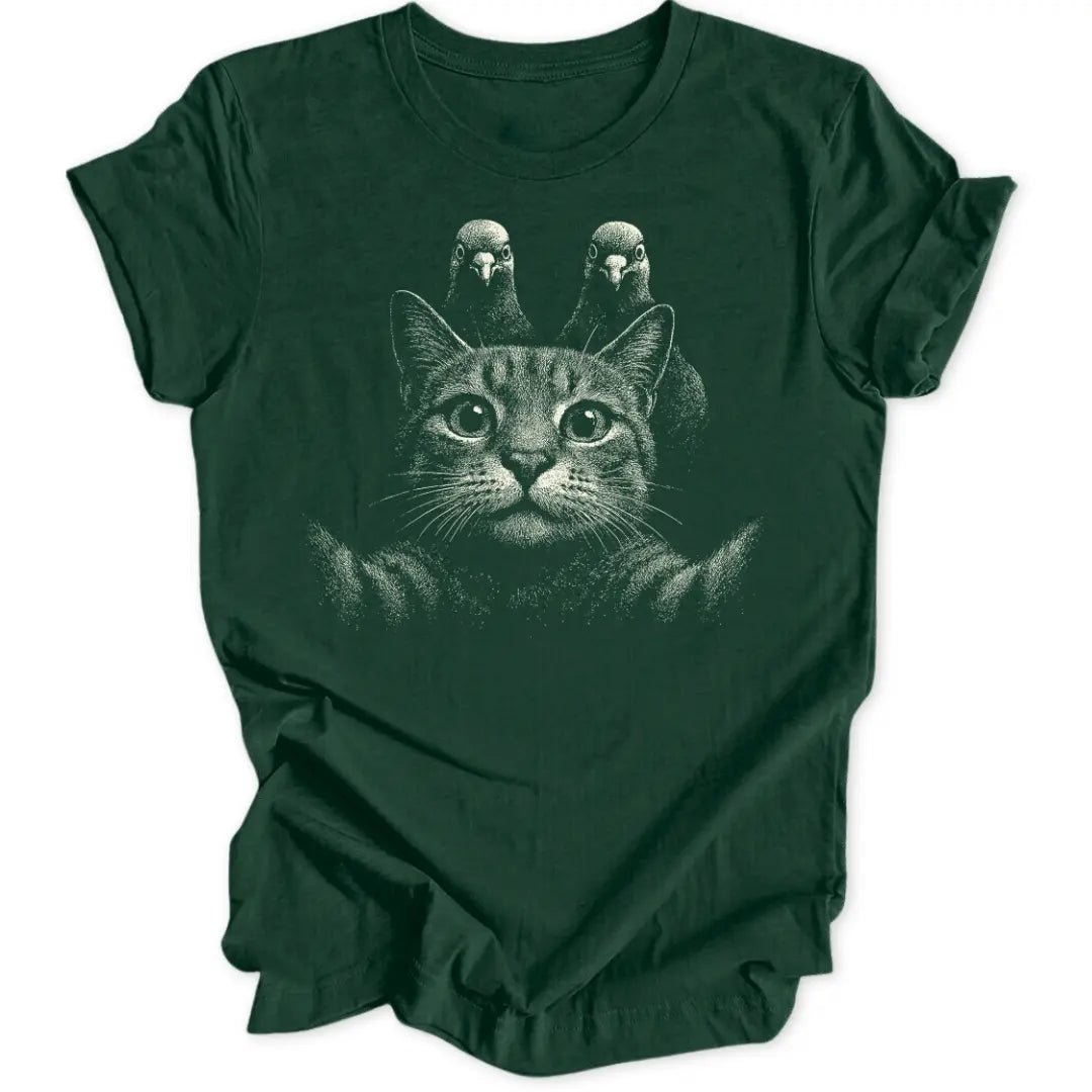 Cat Selfie Unisex T-Shirt - Wild Spirit