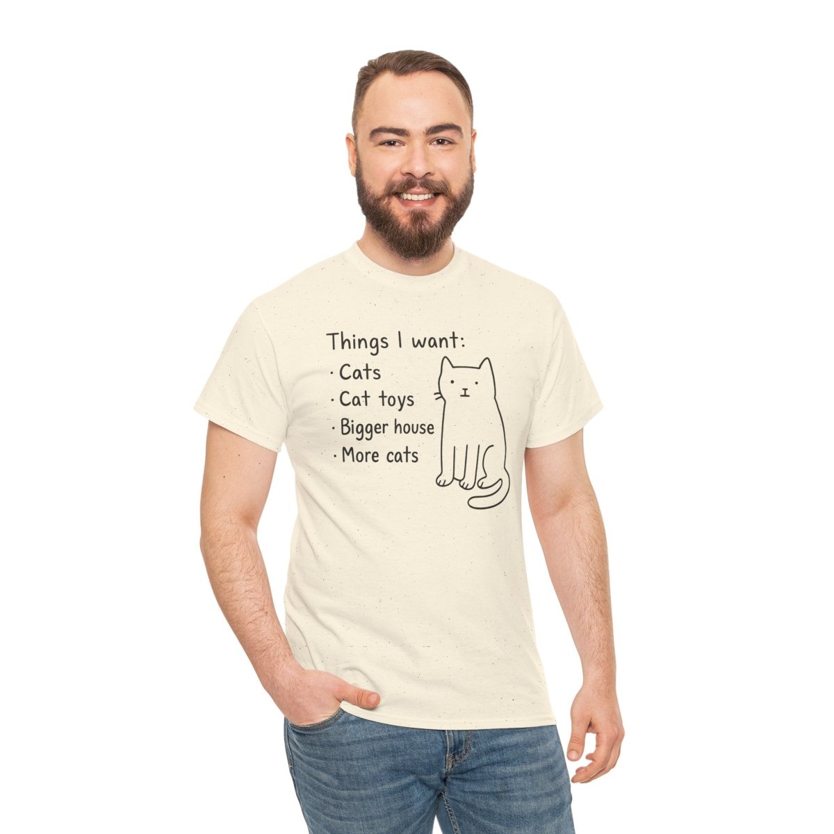 Cat Wishlist Unisex T-Shirt - Wild Spirit