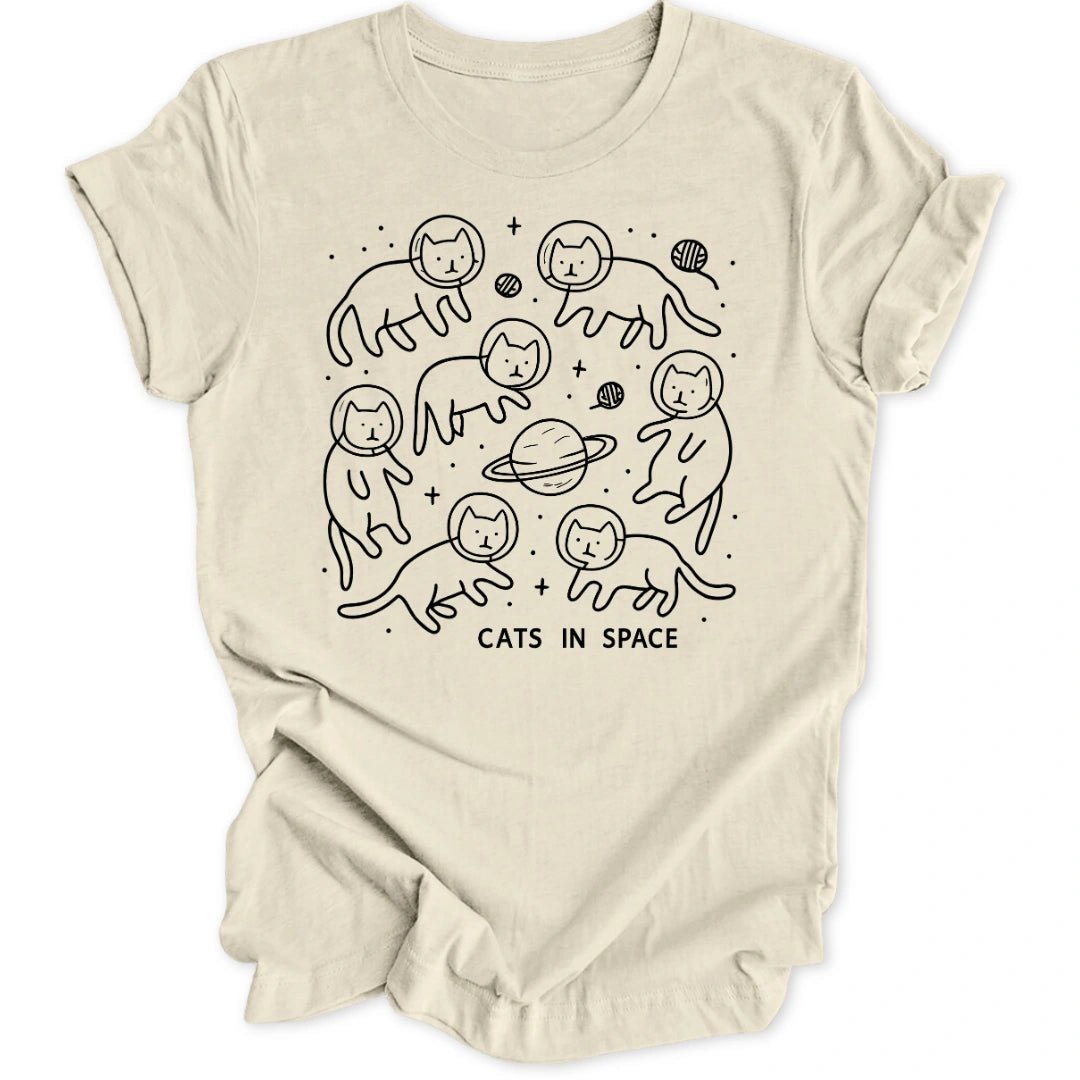 Cats in Space Unisex T-Shirt - Wild Spirit