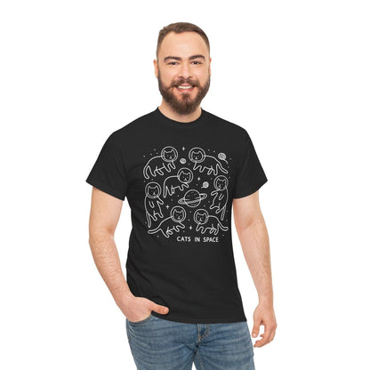 Cats in Space Unisex T-Shirt - Wild Spirit