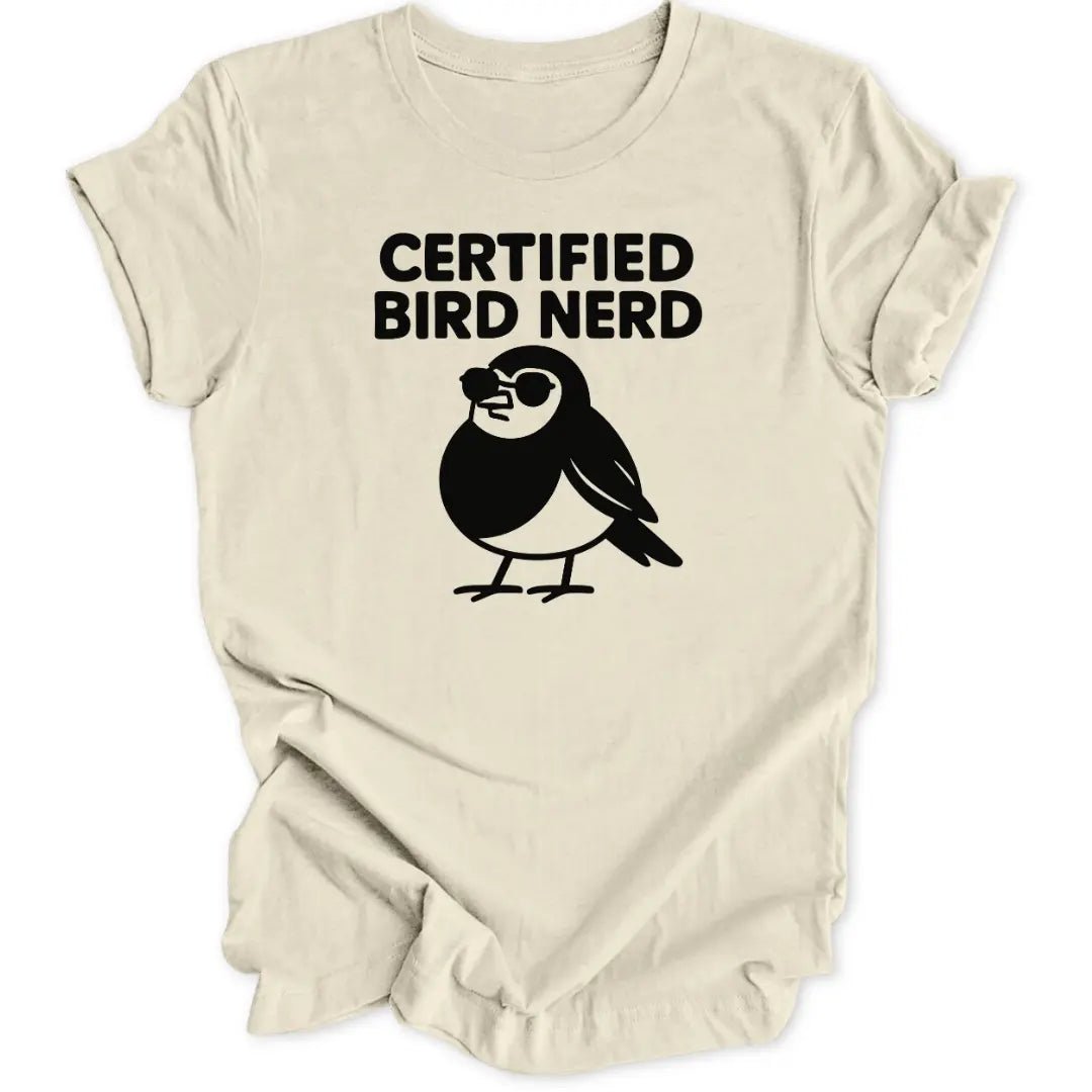 Certified Bird Nerd Unisex T-Shirt - Wild Spirit