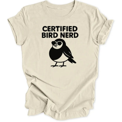 Certified Bird Nerd Unisex T-Shirt - Wild Spirit